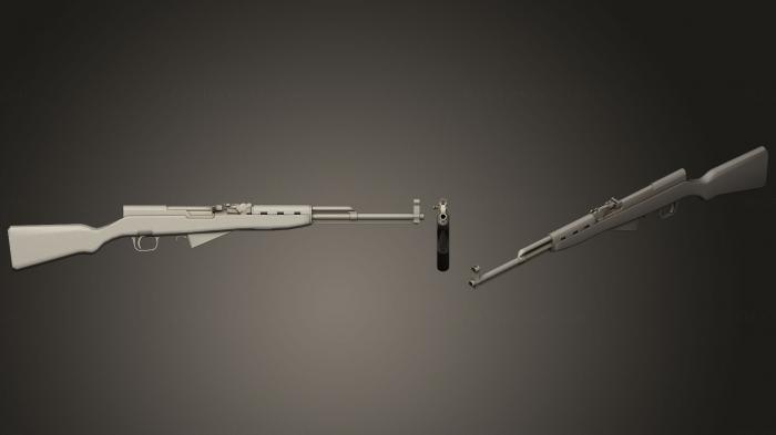 Weapon (WPN_0180) 3D model for CNC machine